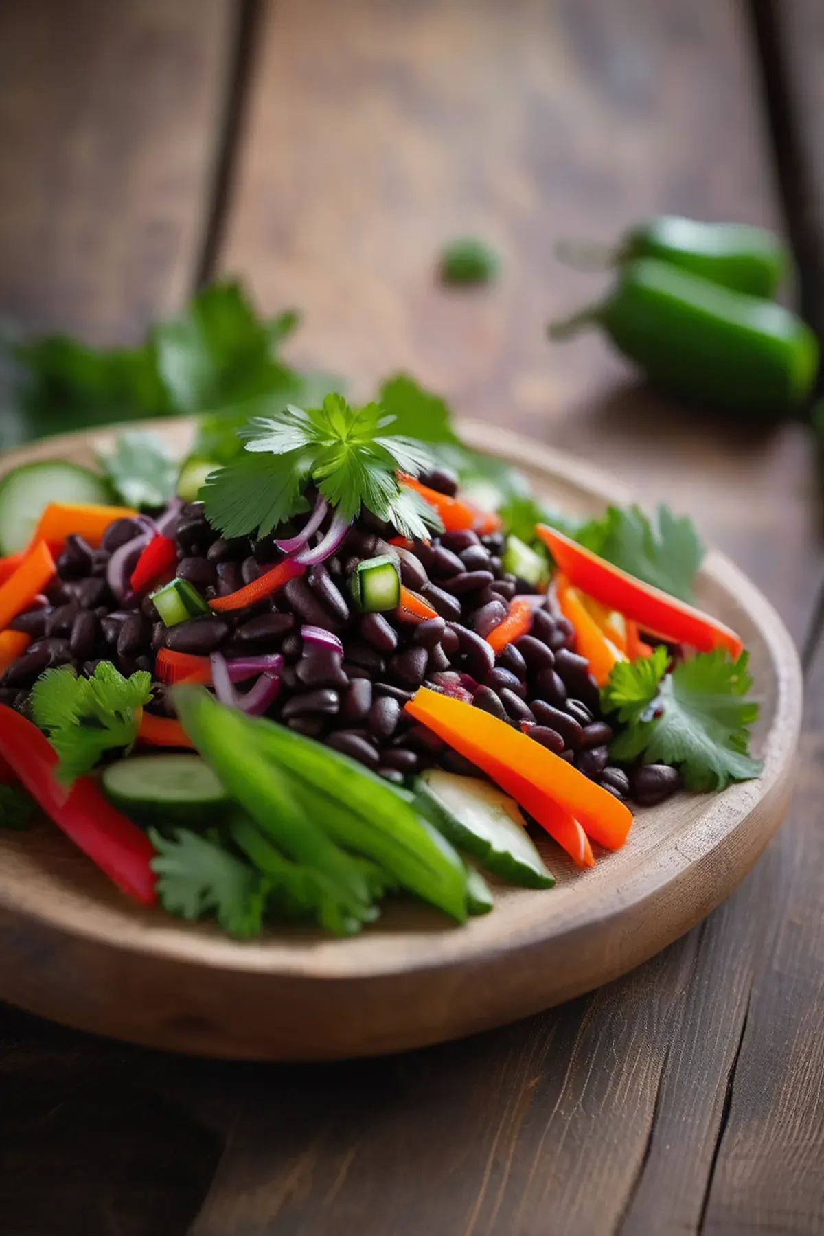 Indonesian Black Bean Salad