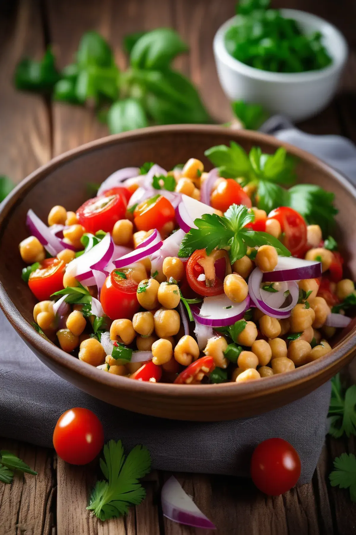 Italian Chickpea Salad