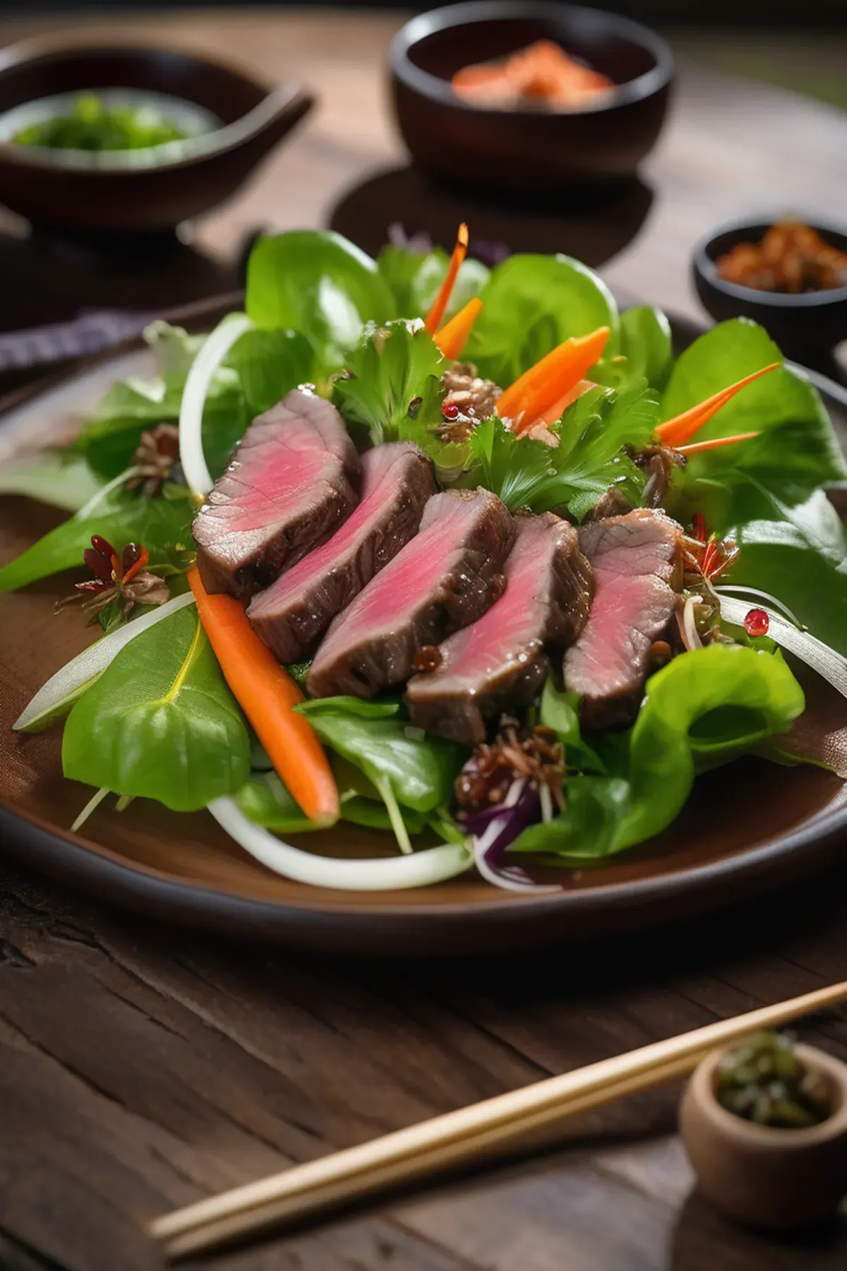 Japanese Lamb Salad