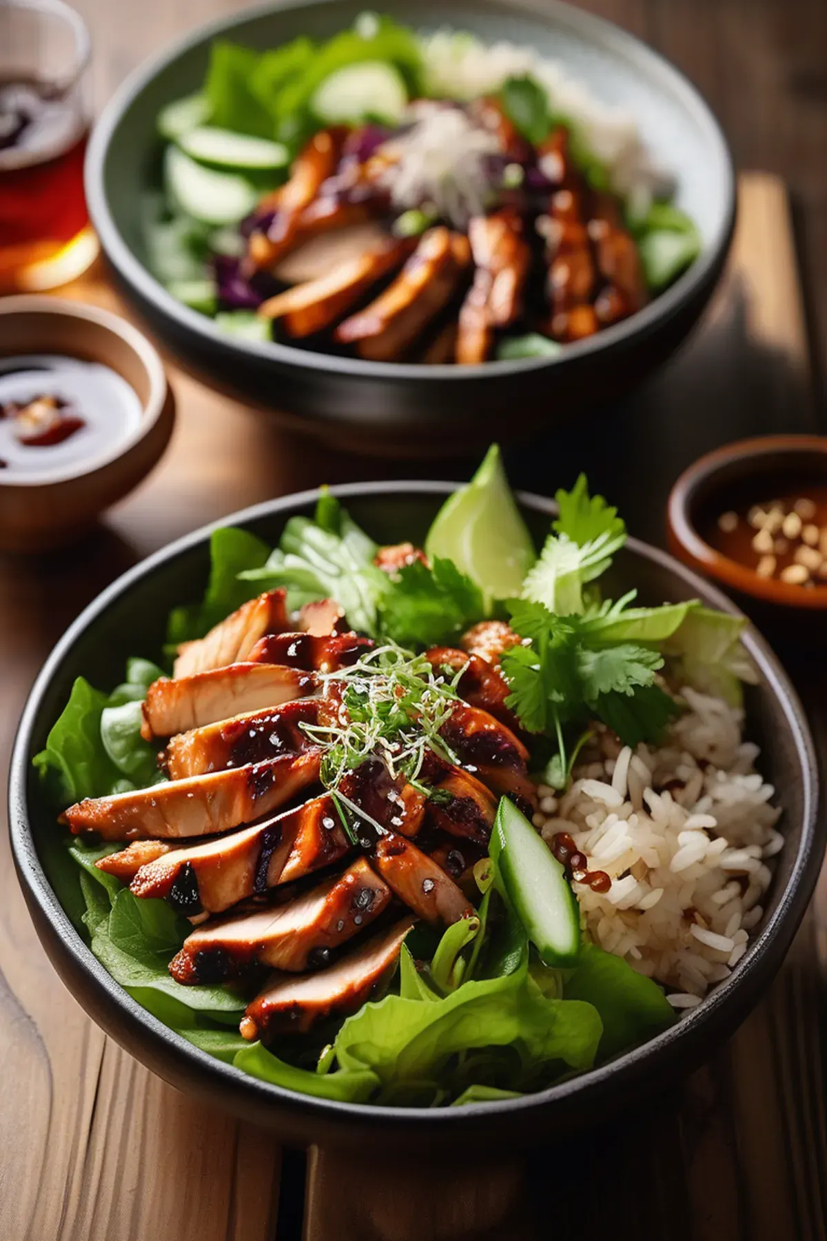 Korean Grilled Chicken Salad