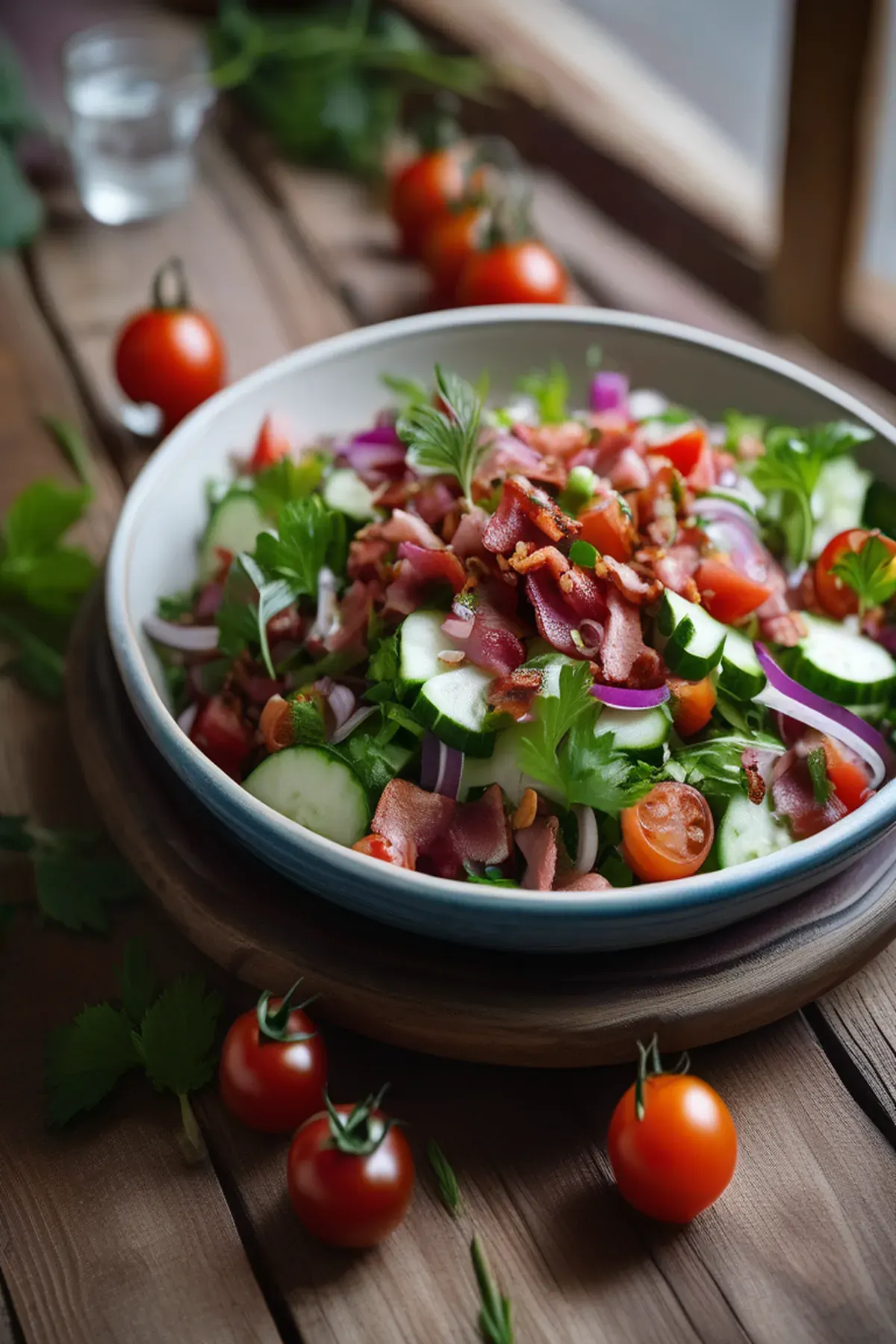 Lebanese Bacon Salad