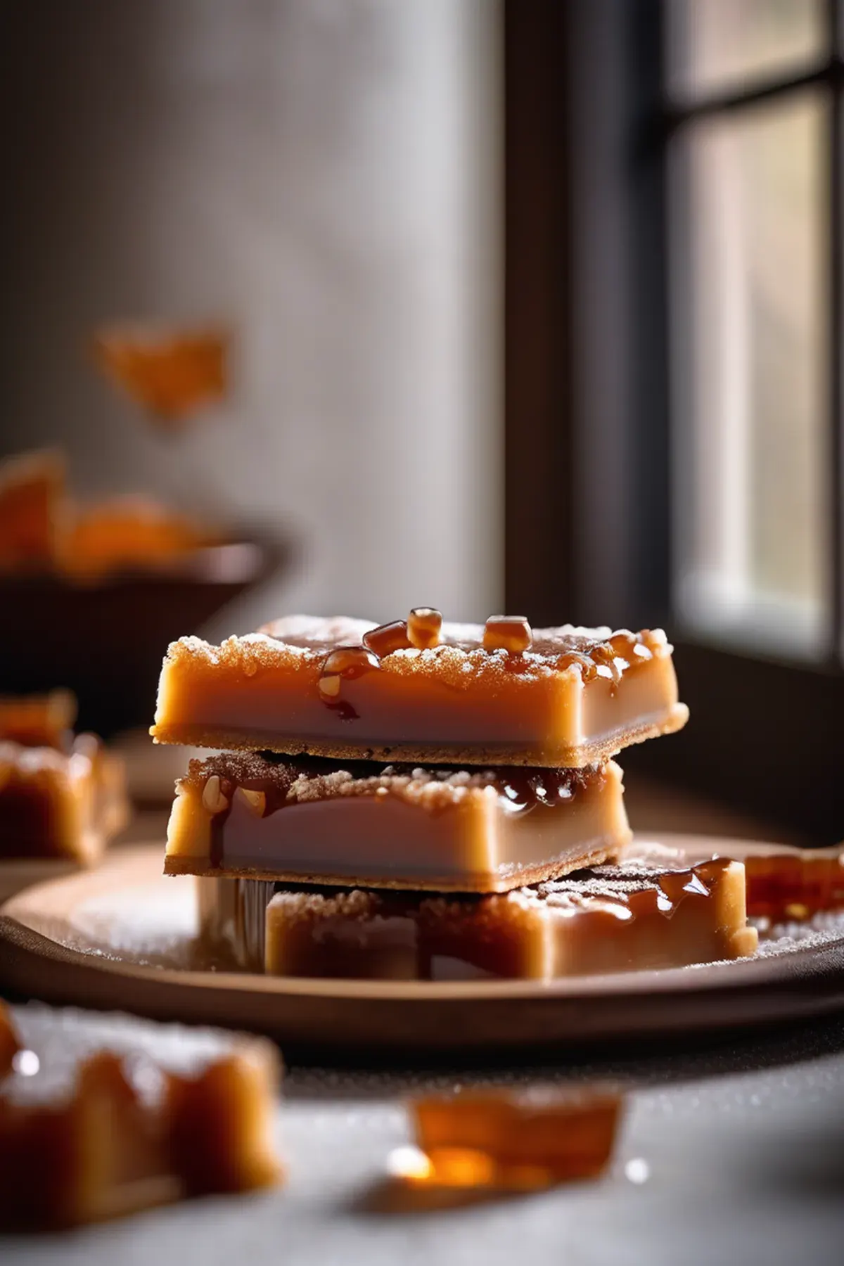 Maple Caramel Slices
