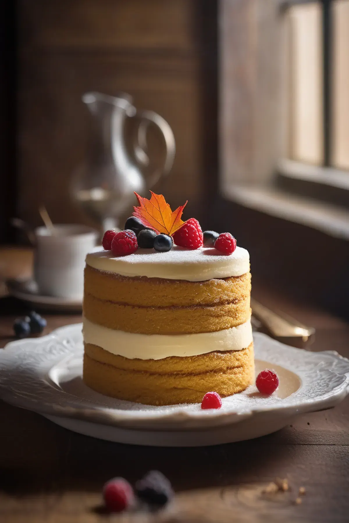 Maple Genoise