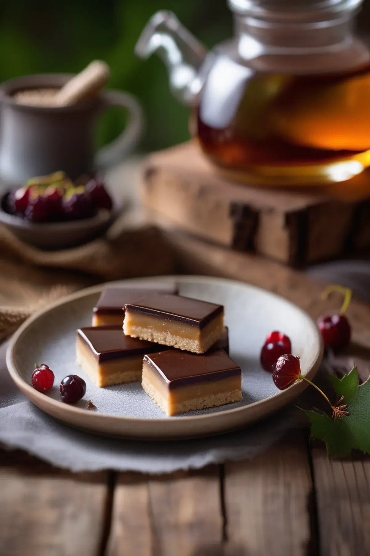 Maple Millionaire's Shortbread