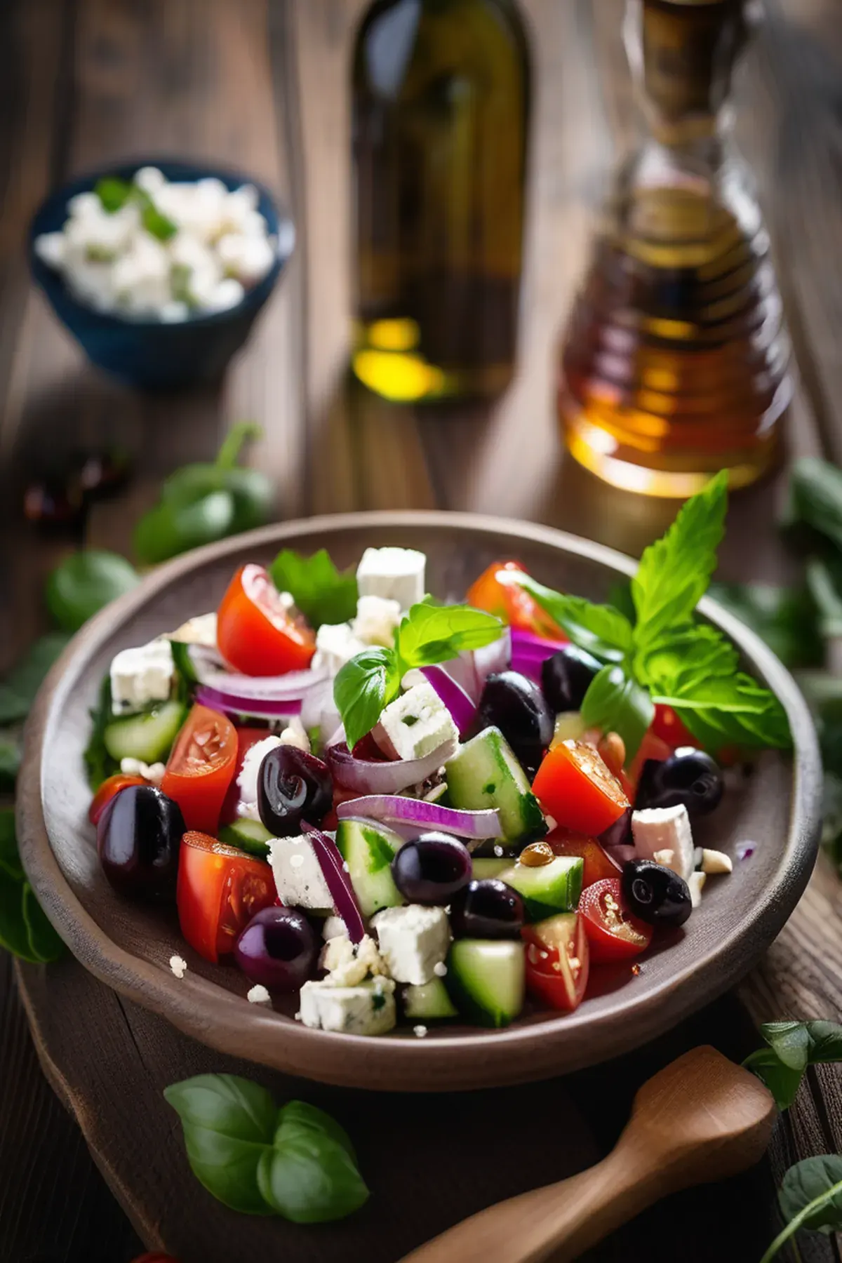Mediterranean Feta Salad