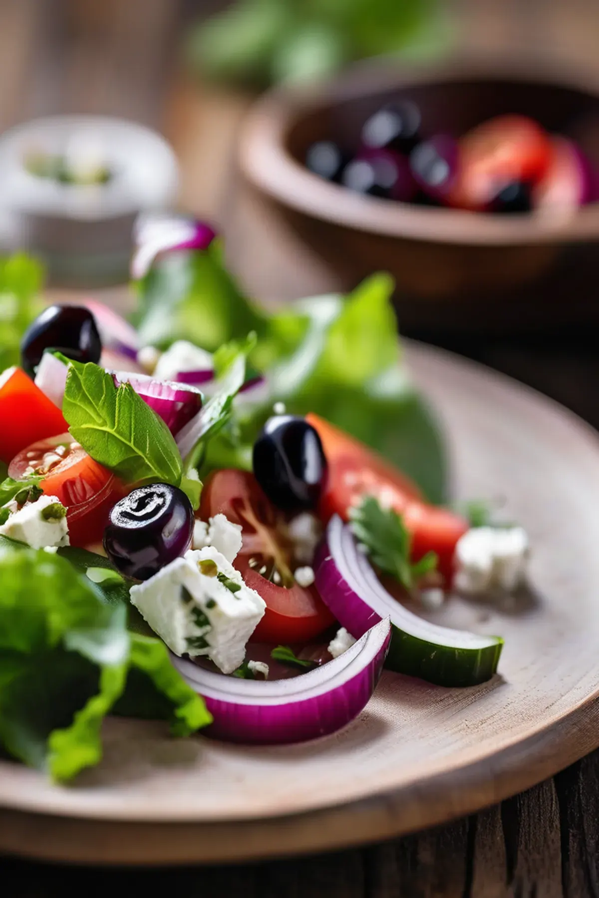 Mediterranean Goat Cheese Salad