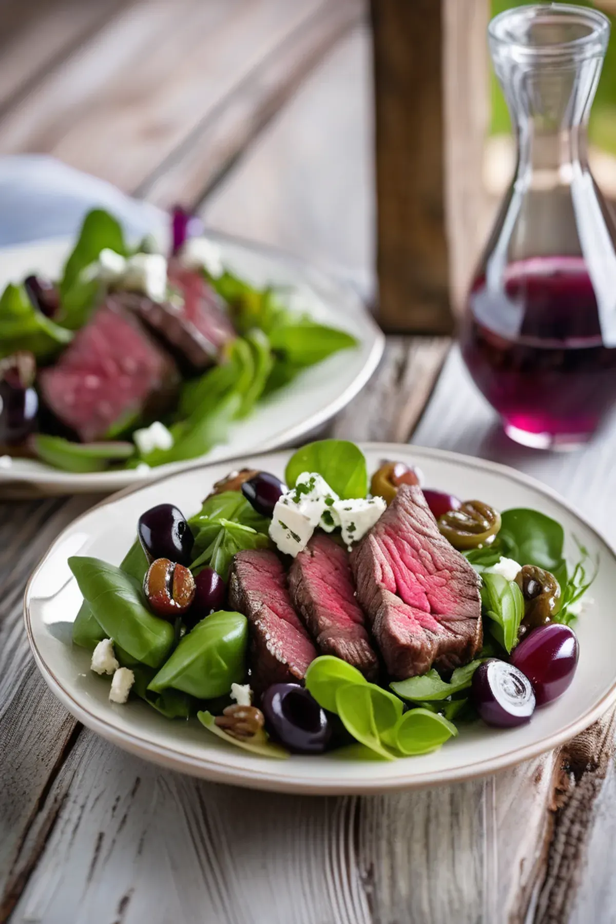 Mediterranean Steak Salad