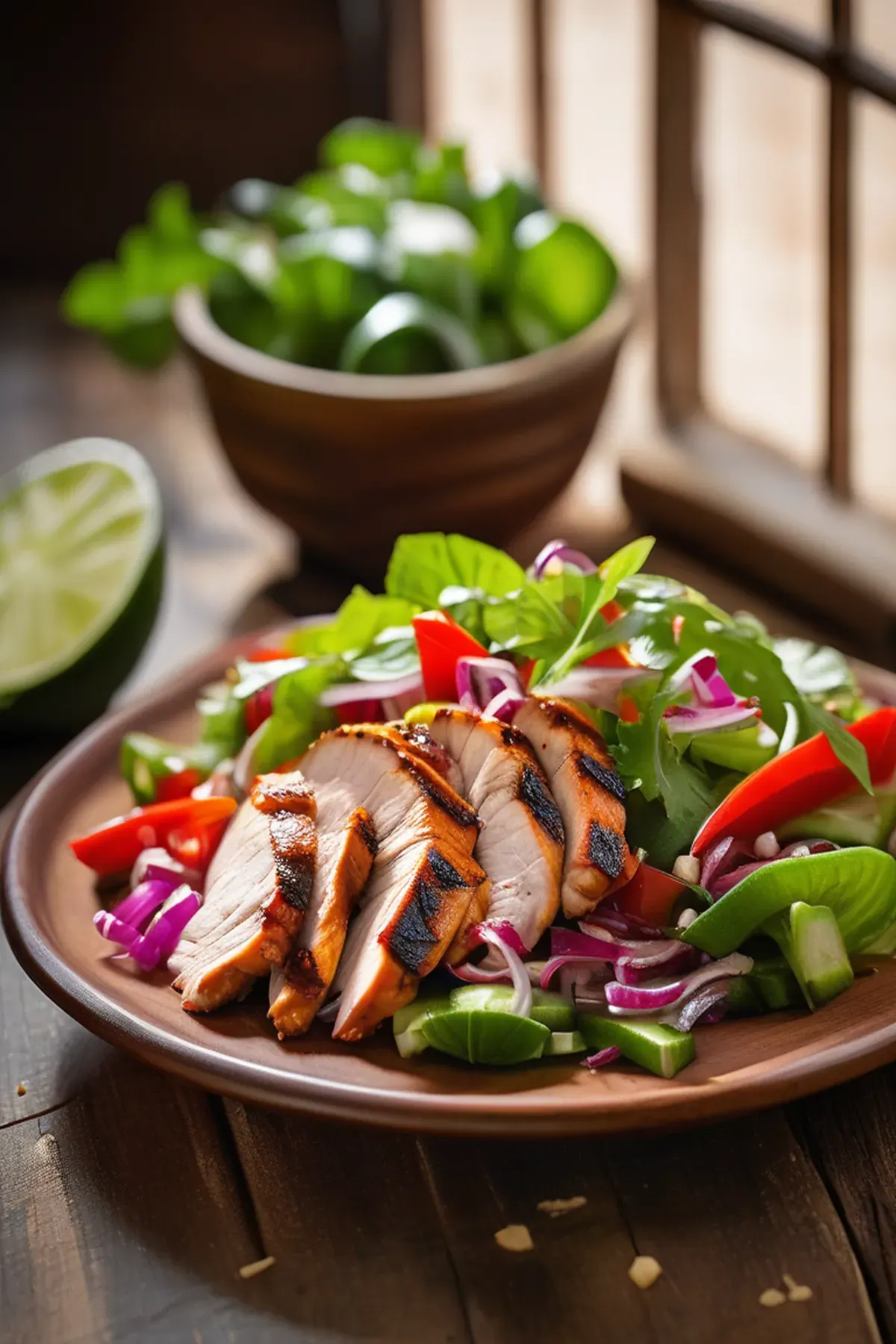 Mexican Grilled Chicken Salad