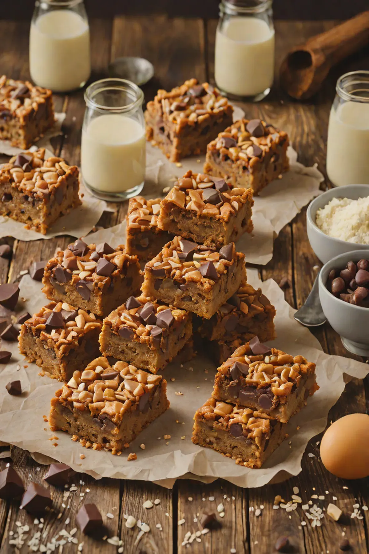 Milk Chocolate Blondies
