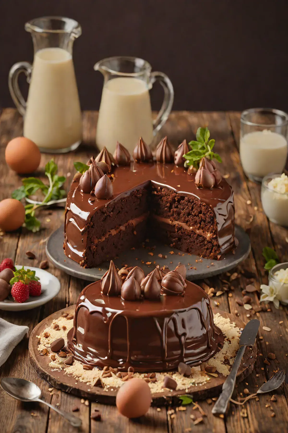 Milk Chocolate Celebration Cake