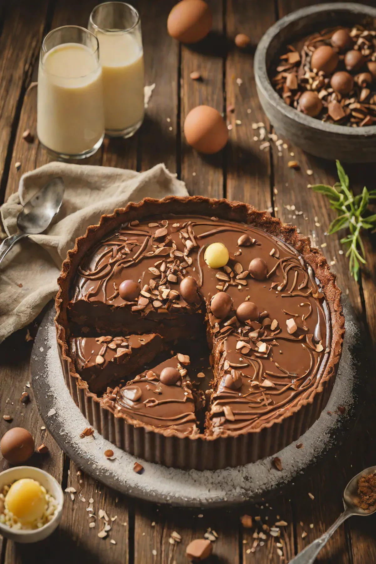 Milk Chocolate Clafoutis