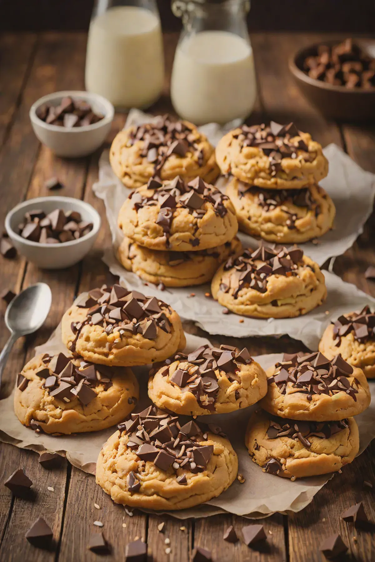 Milk Chocolate Drop Scones