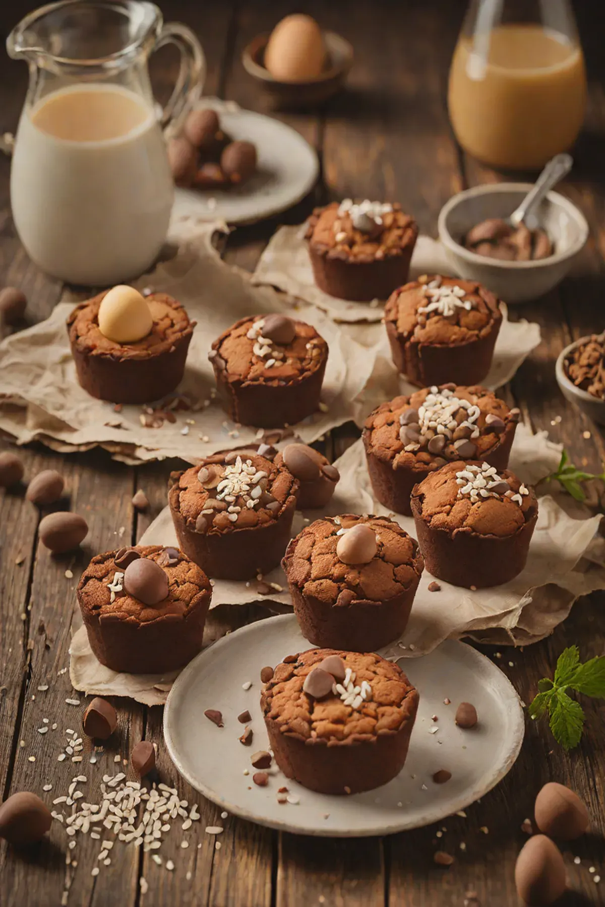 Milk Chocolate Financiers