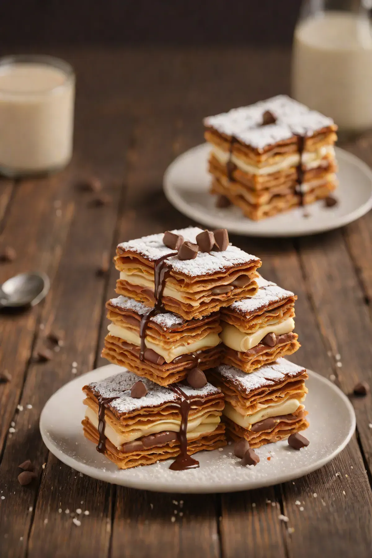 Milk Chocolate Mille-Feuille