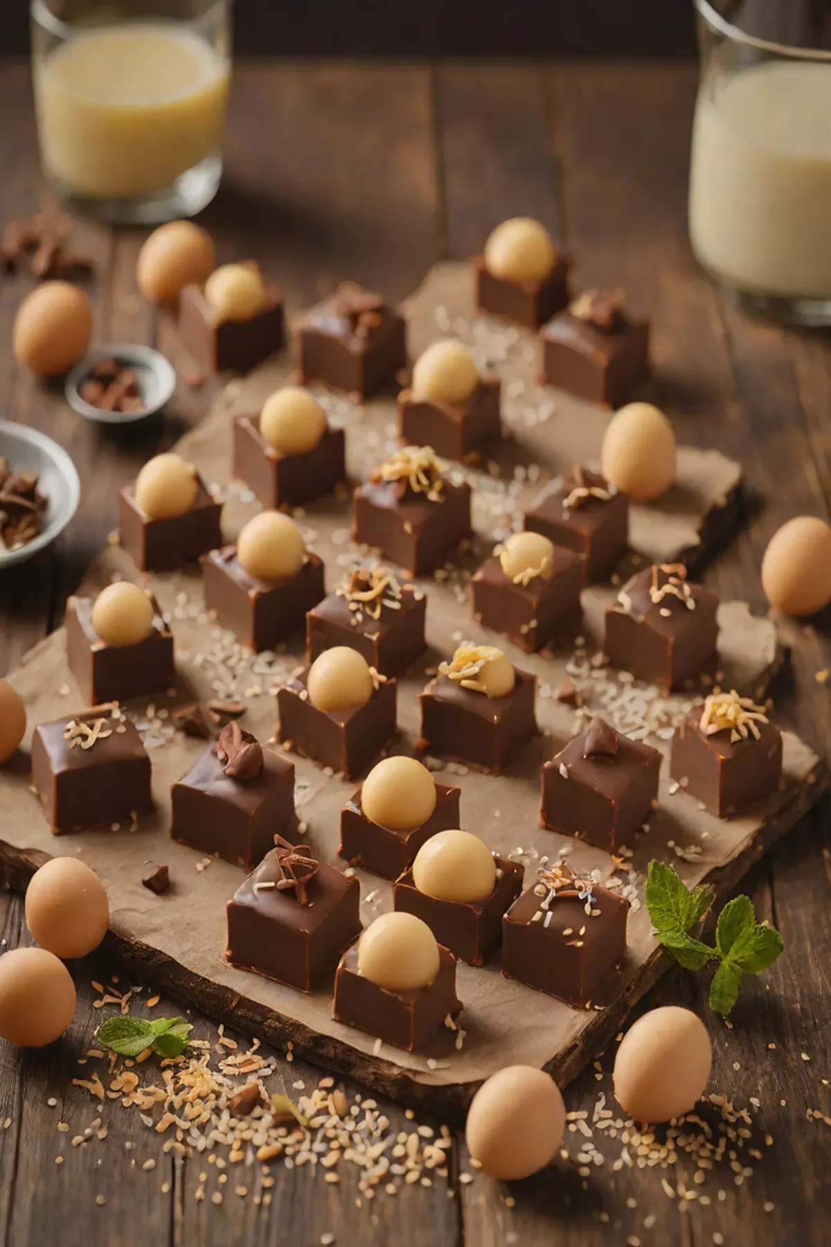 Milk Chocolate Petits Fours