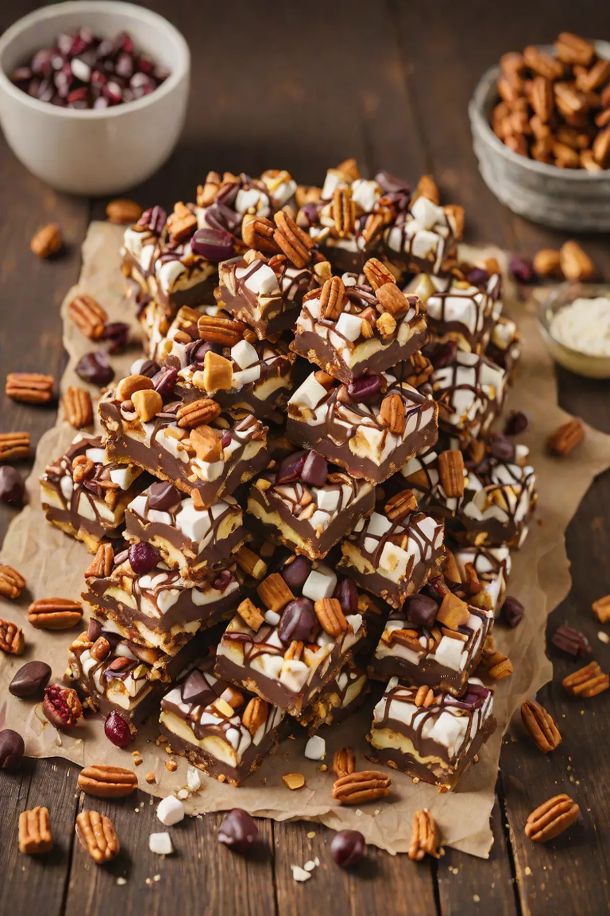 Milk Chocolate Rocky Road
