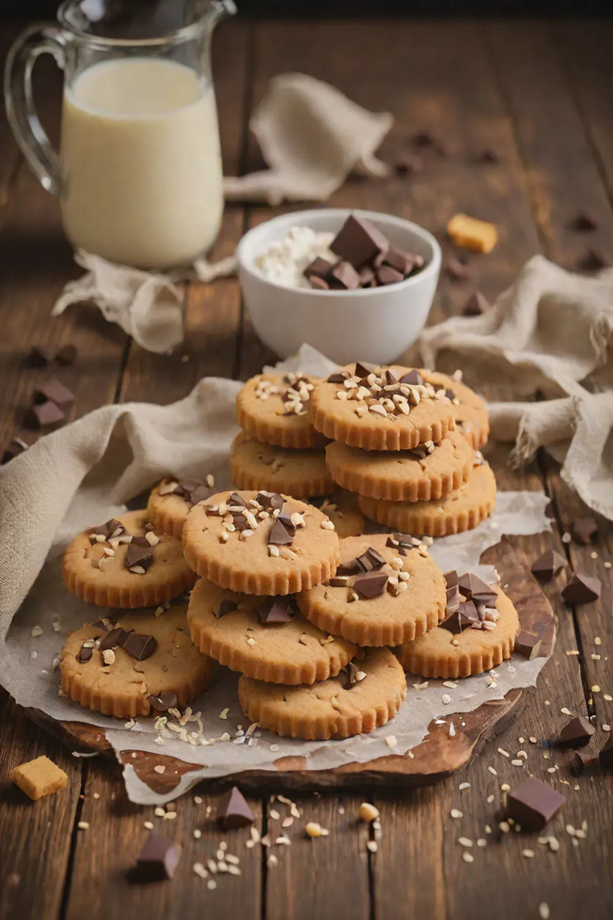 Milk Chocolate Shortbread