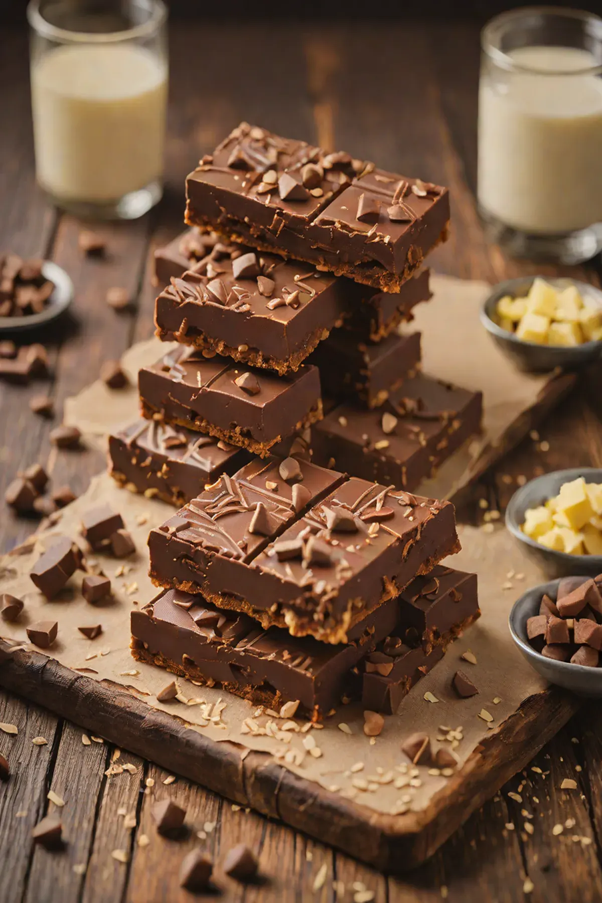 Milk Chocolate Tiffin