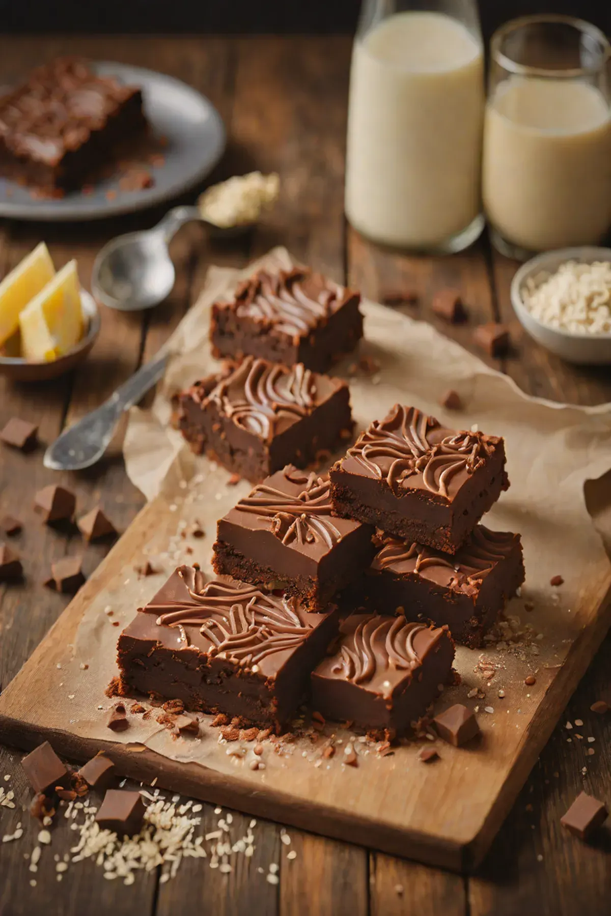 Milk Chocolate Traybake