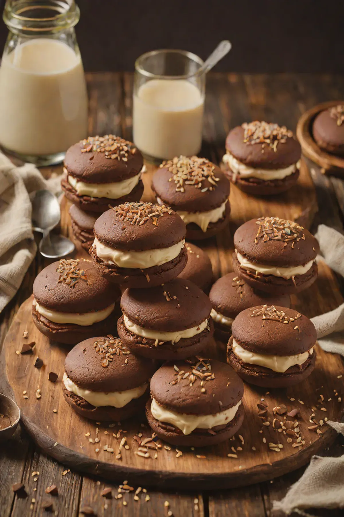Milk Chocolate Whoopie Pies
