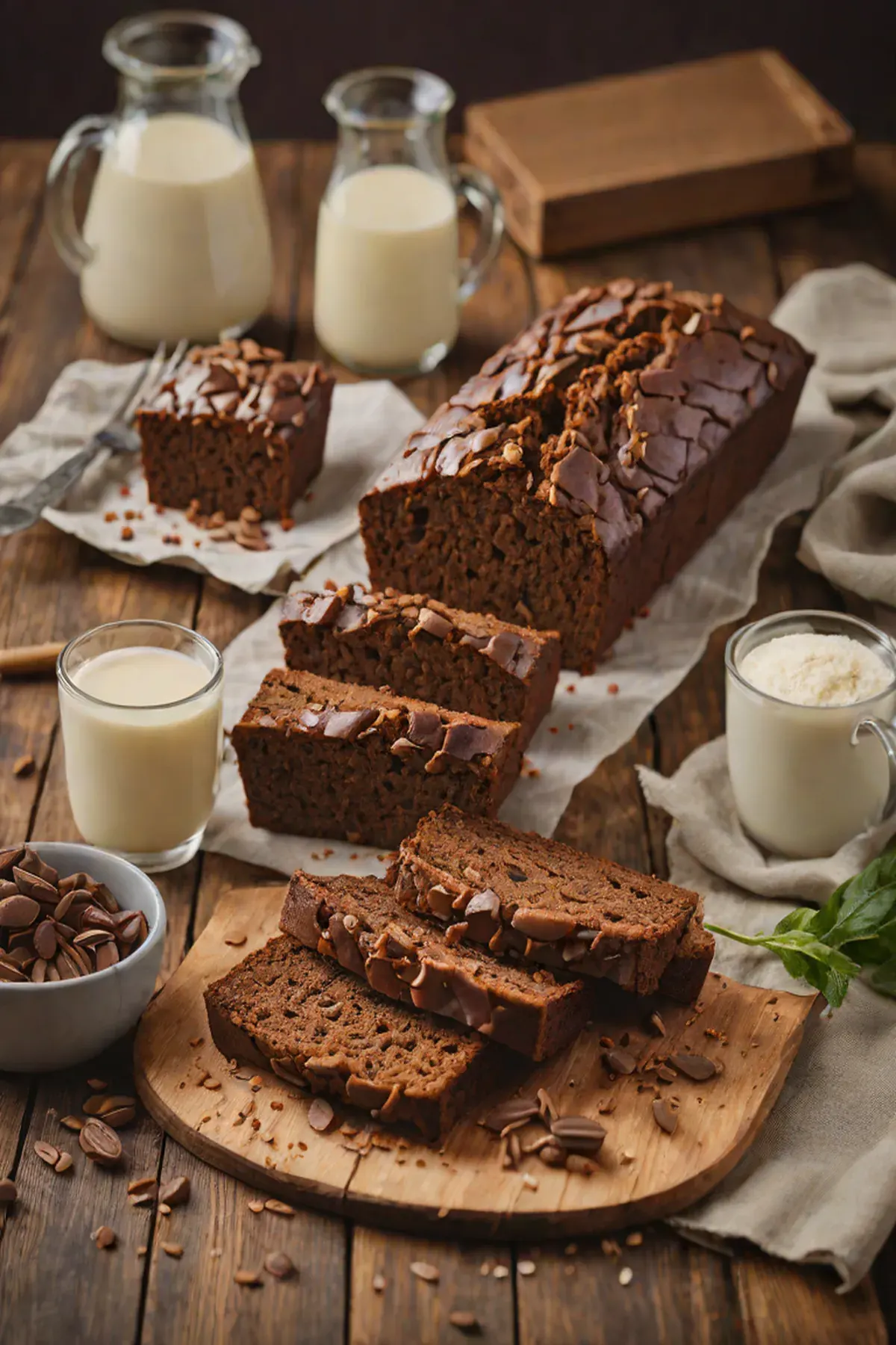 Milk Chocolate Zucchini Bread