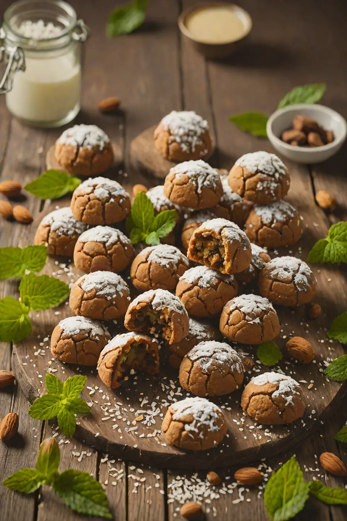 Mint Chocolate Amaretti