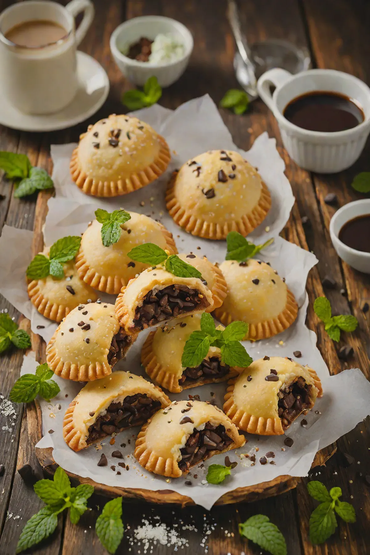 Mint Chocolate Hand Pies