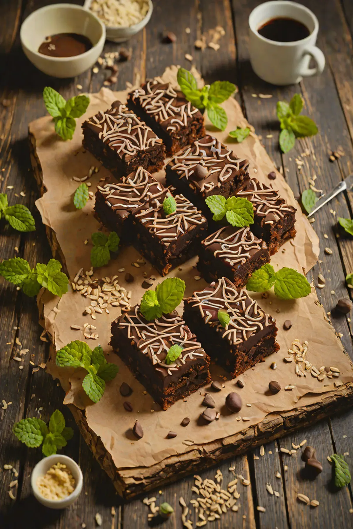 Mint Chocolate Traybake
