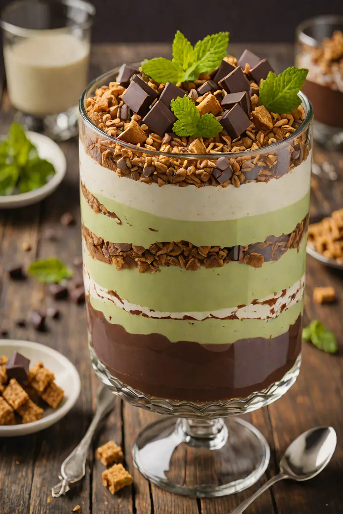 Mint Chocolate Trifle
