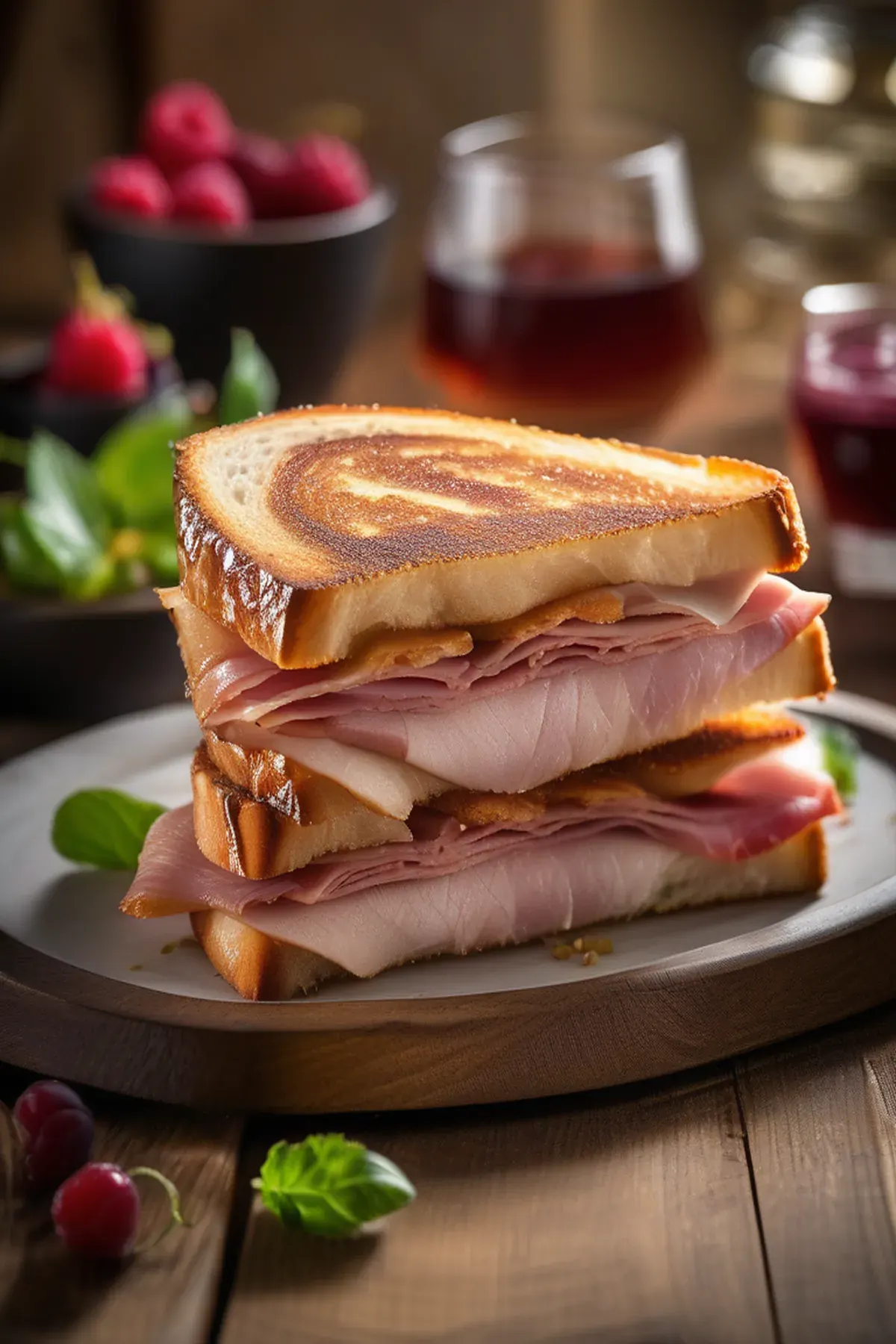 Monte Cristo sandwich