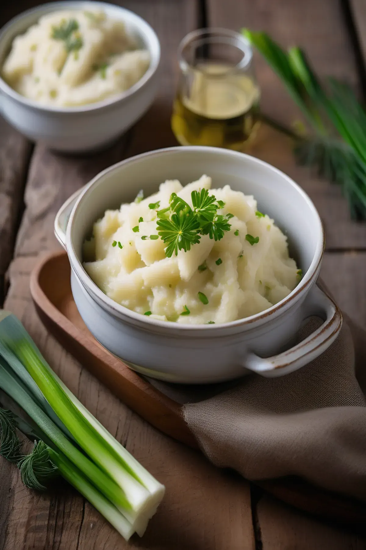Buttery Mashed Potatoes with a Secret Spring Ingredient