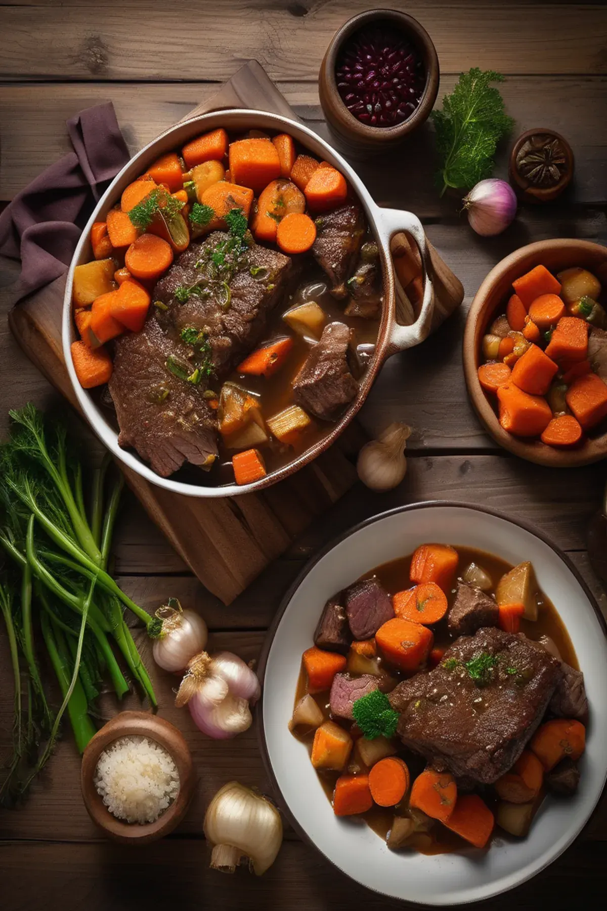 Next-level beef cobbler