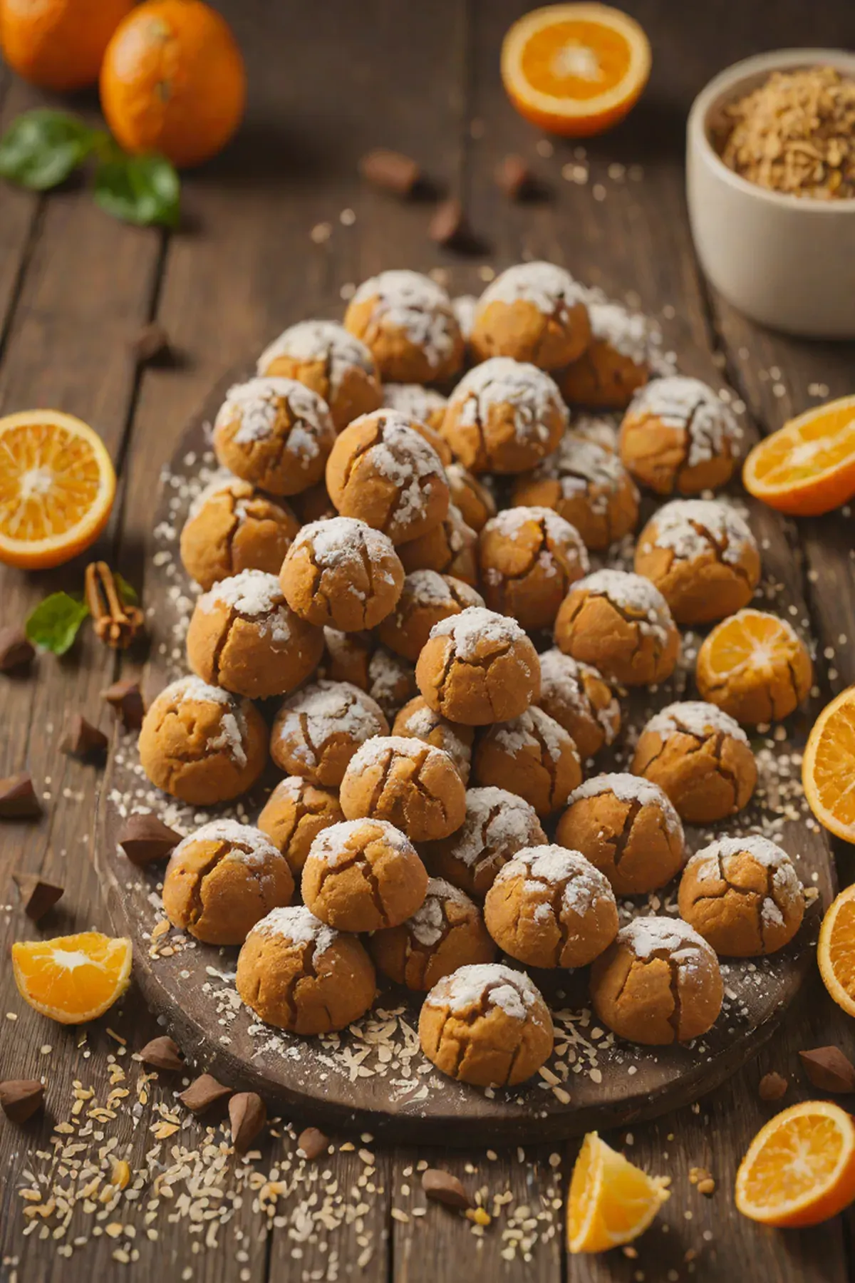 Orange Chocolate Amaretti