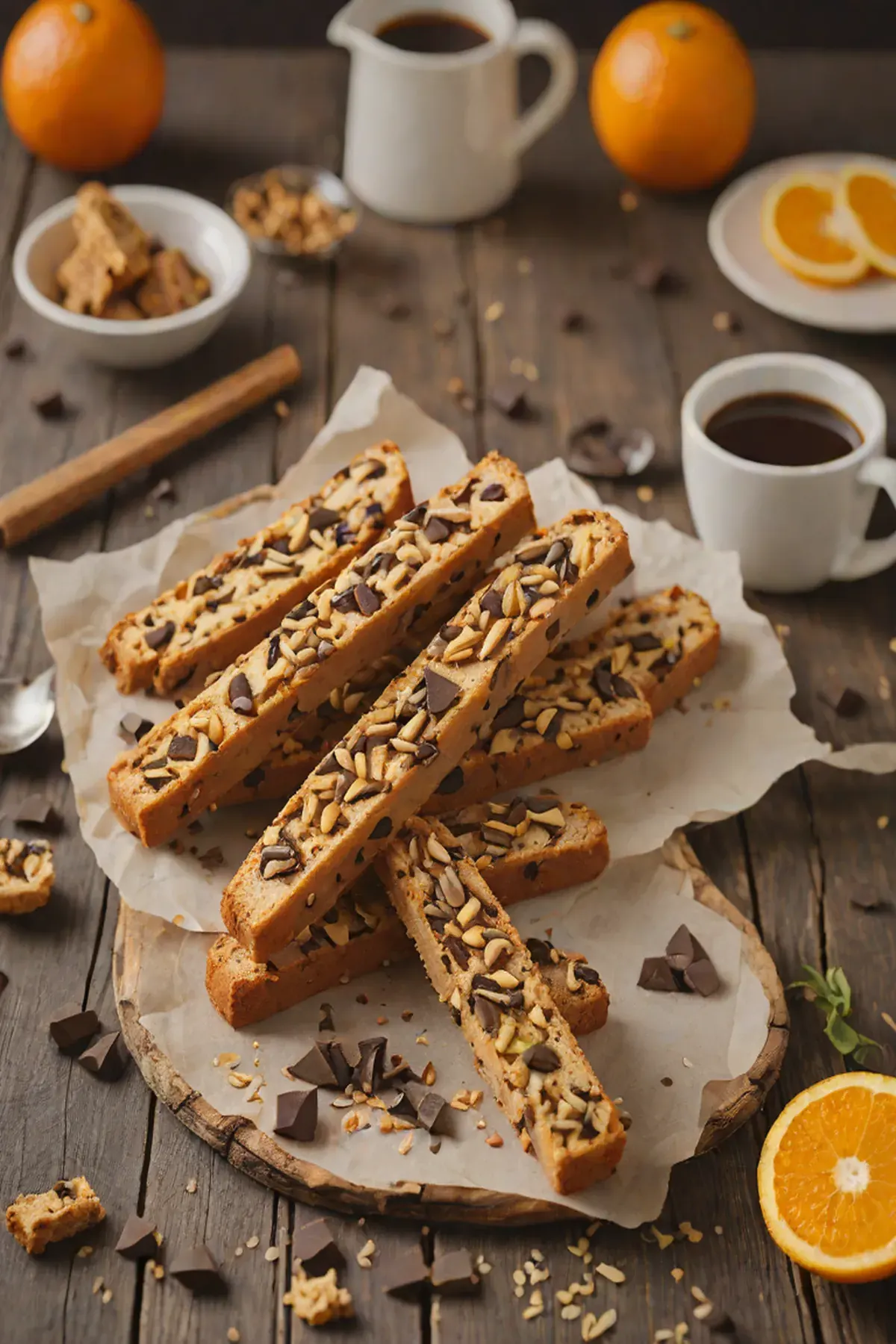 Orange Chocolate Biscotti