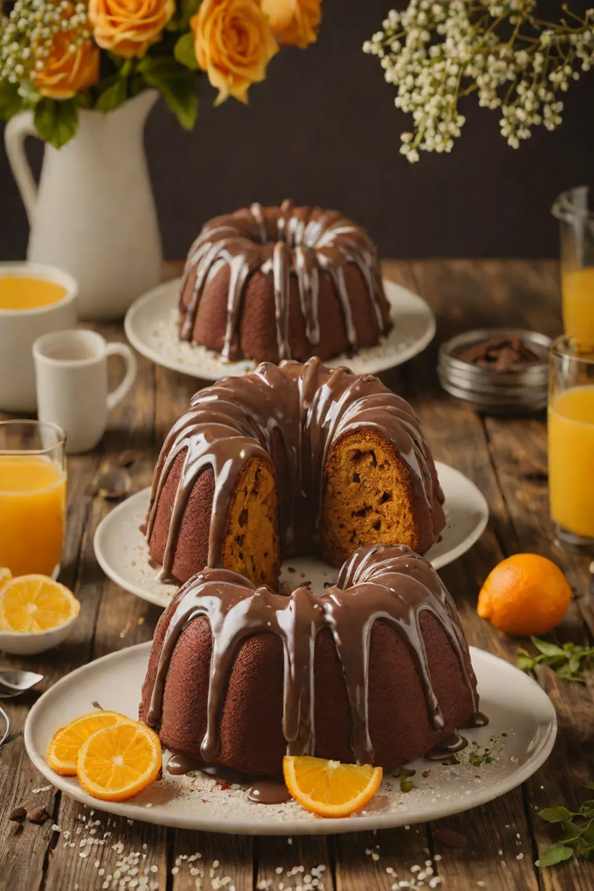 Orange Chocolate Bundt Cake