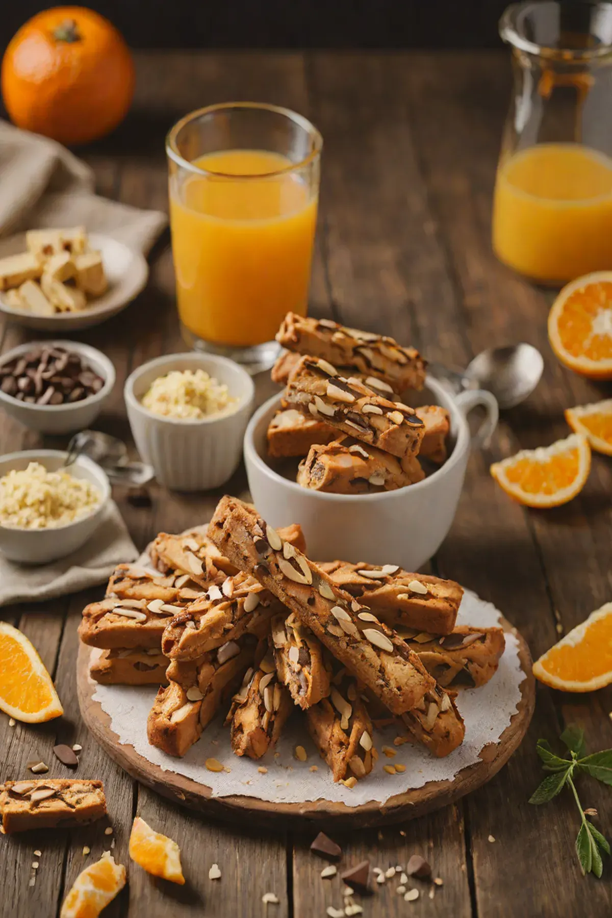 Orange Chocolate Cantuccini