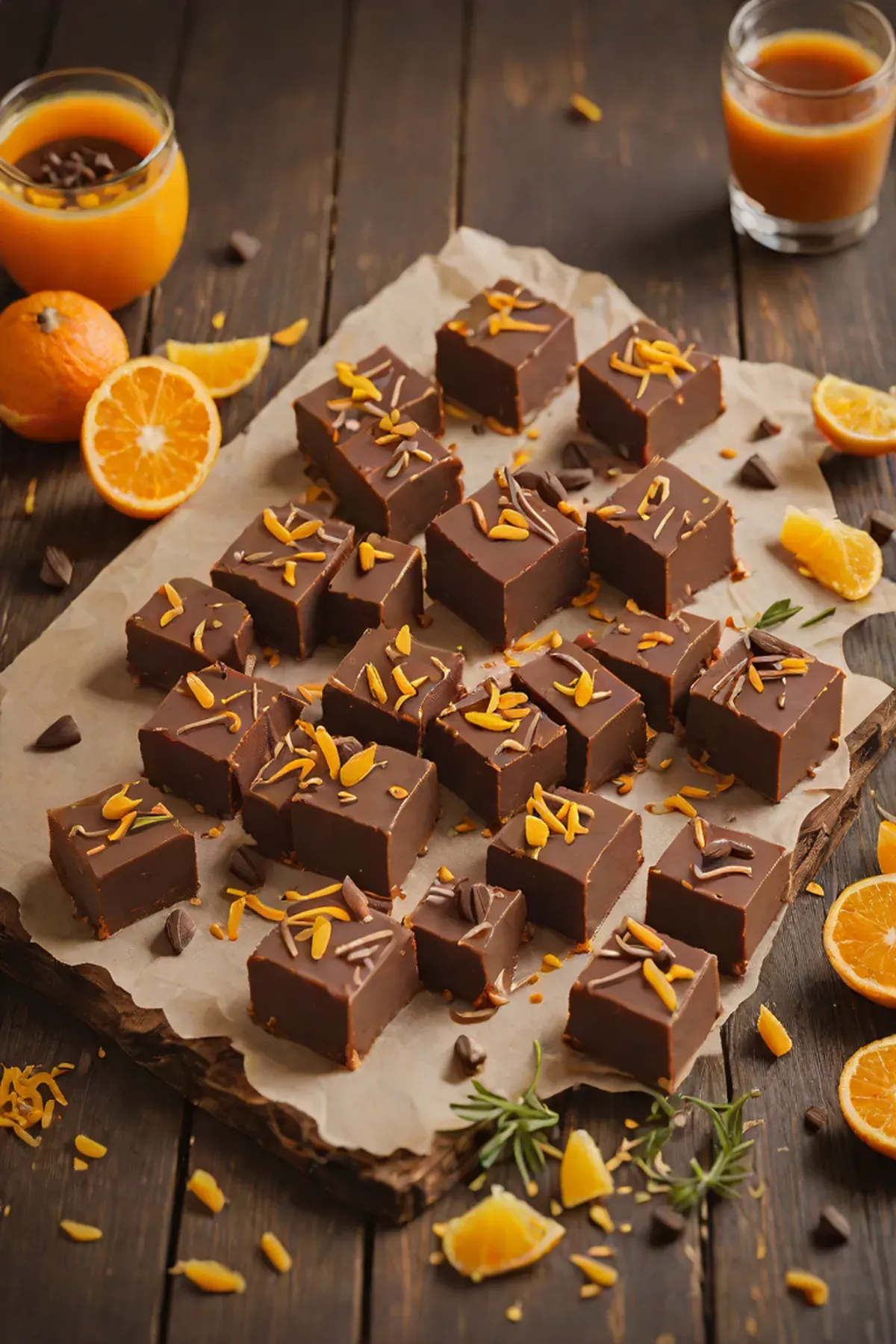 Orange Chocolate Fudge