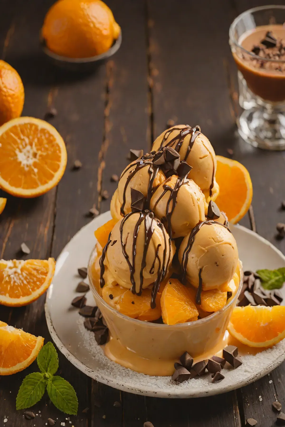 Orange Chocolate Gelato