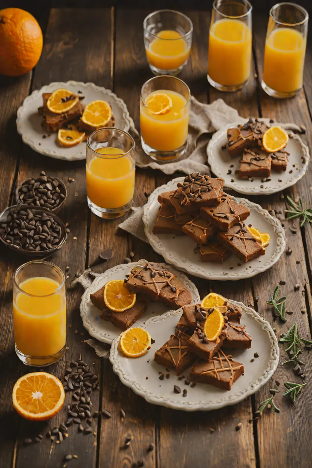 Orange Chocolate Gingerbread