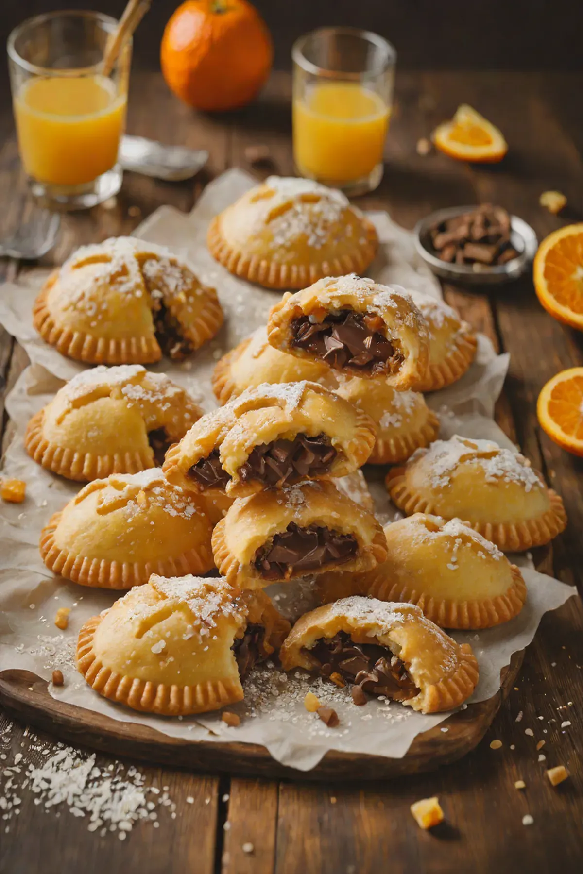 Orange Chocolate Hand Pies