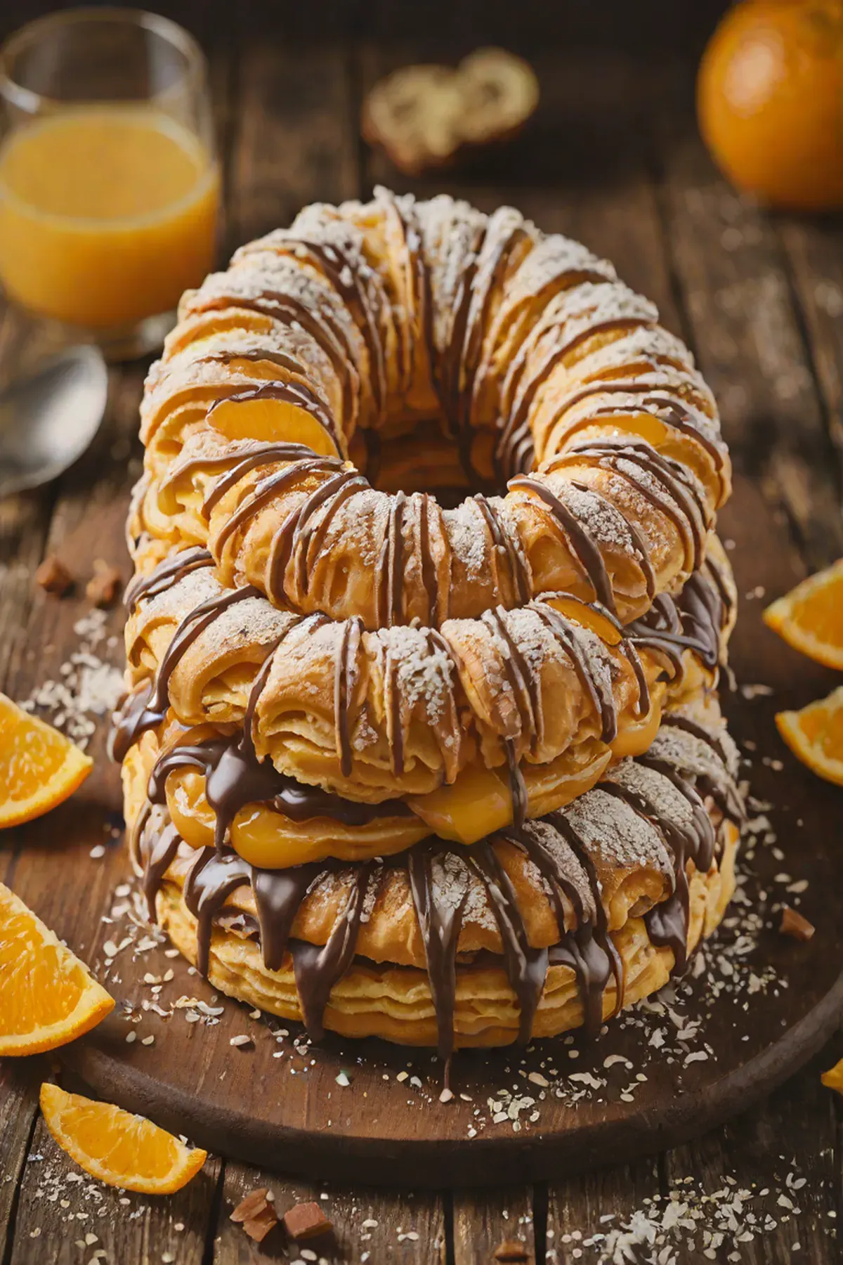 Orange Chocolate Paris-Brest