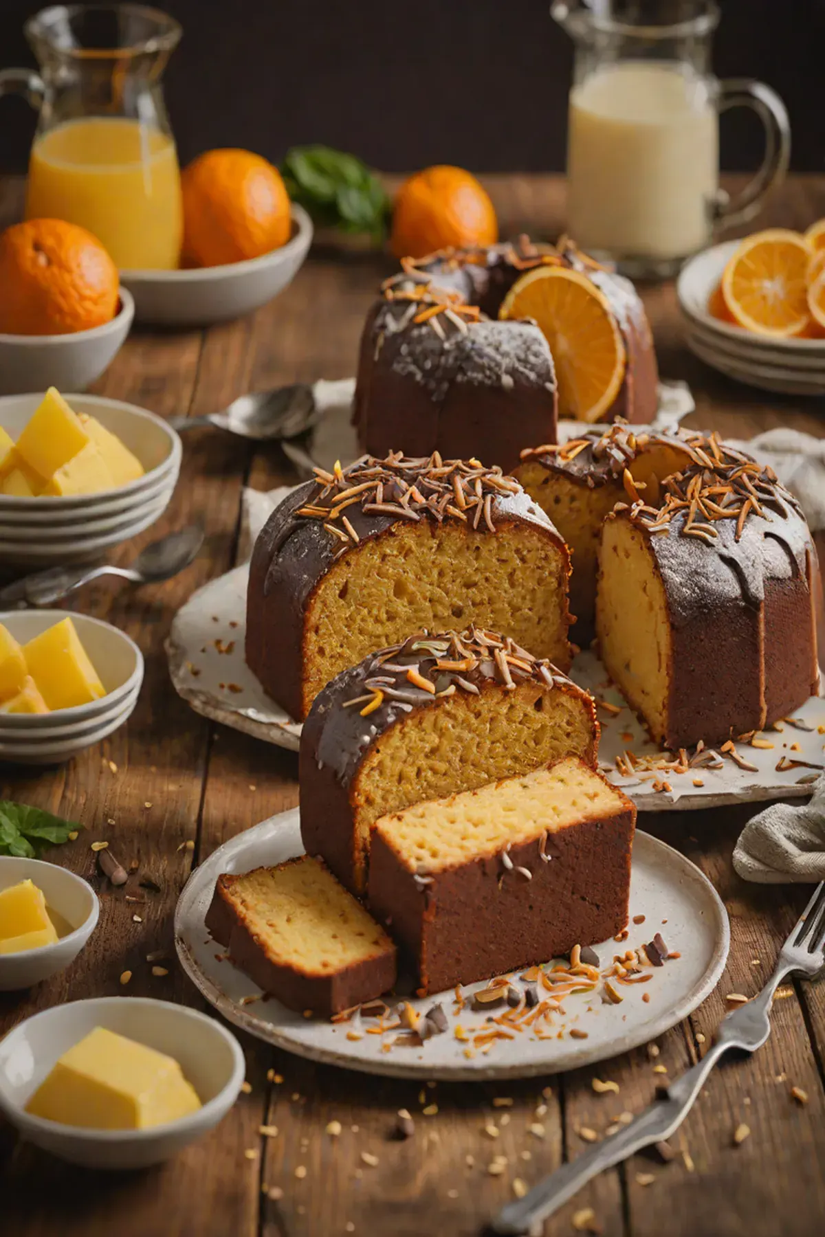 Orange Chocolate Pound Cake