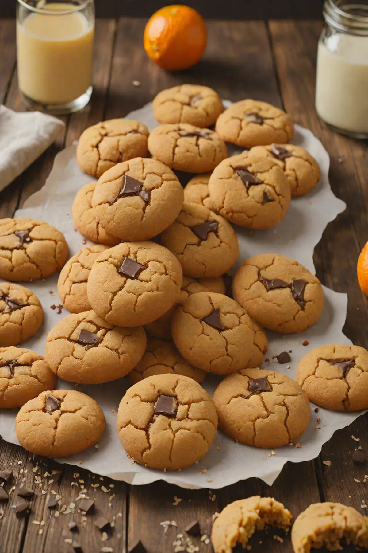 Orange Chocolate Snickerdoodles