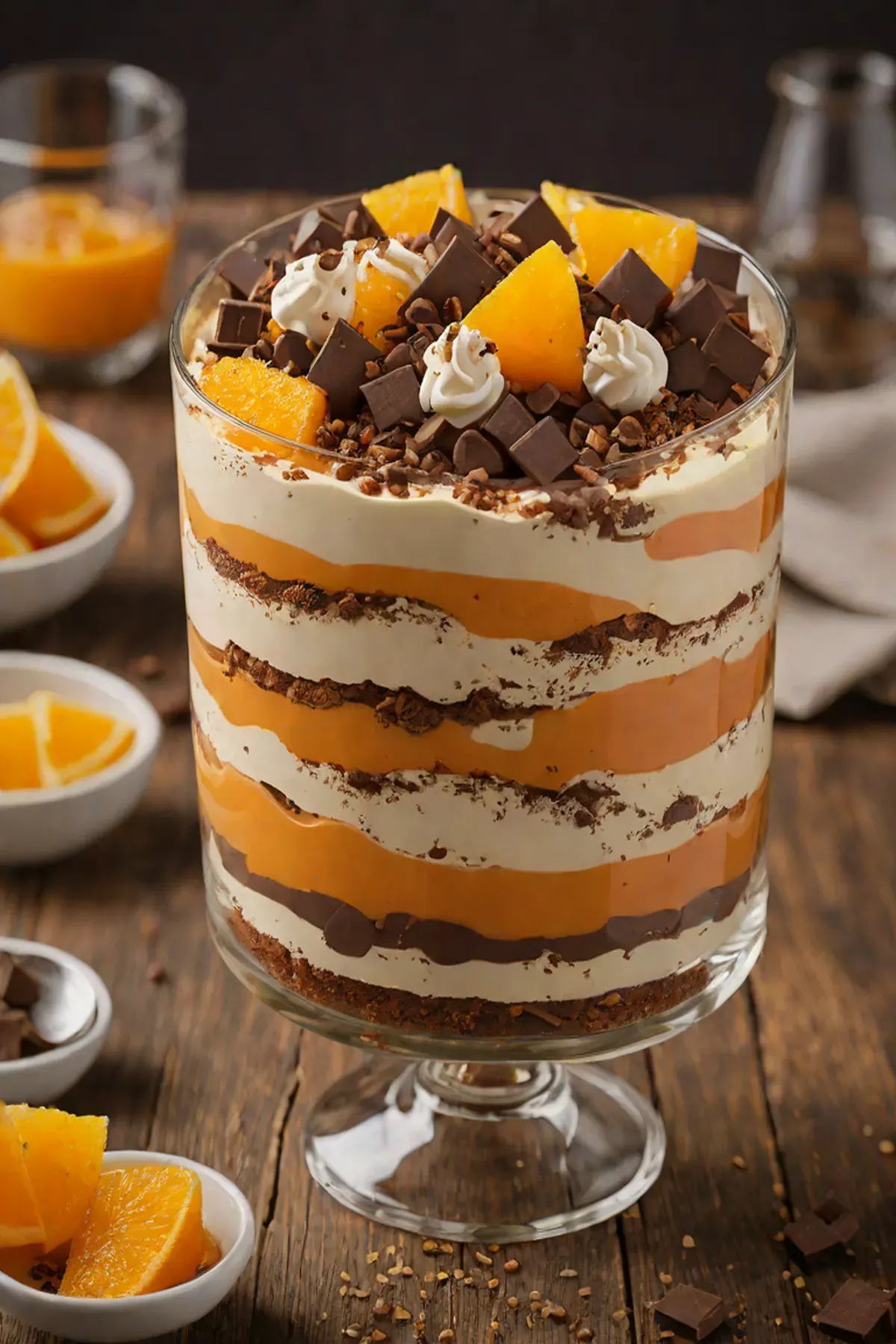 Orange Chocolate Trifle