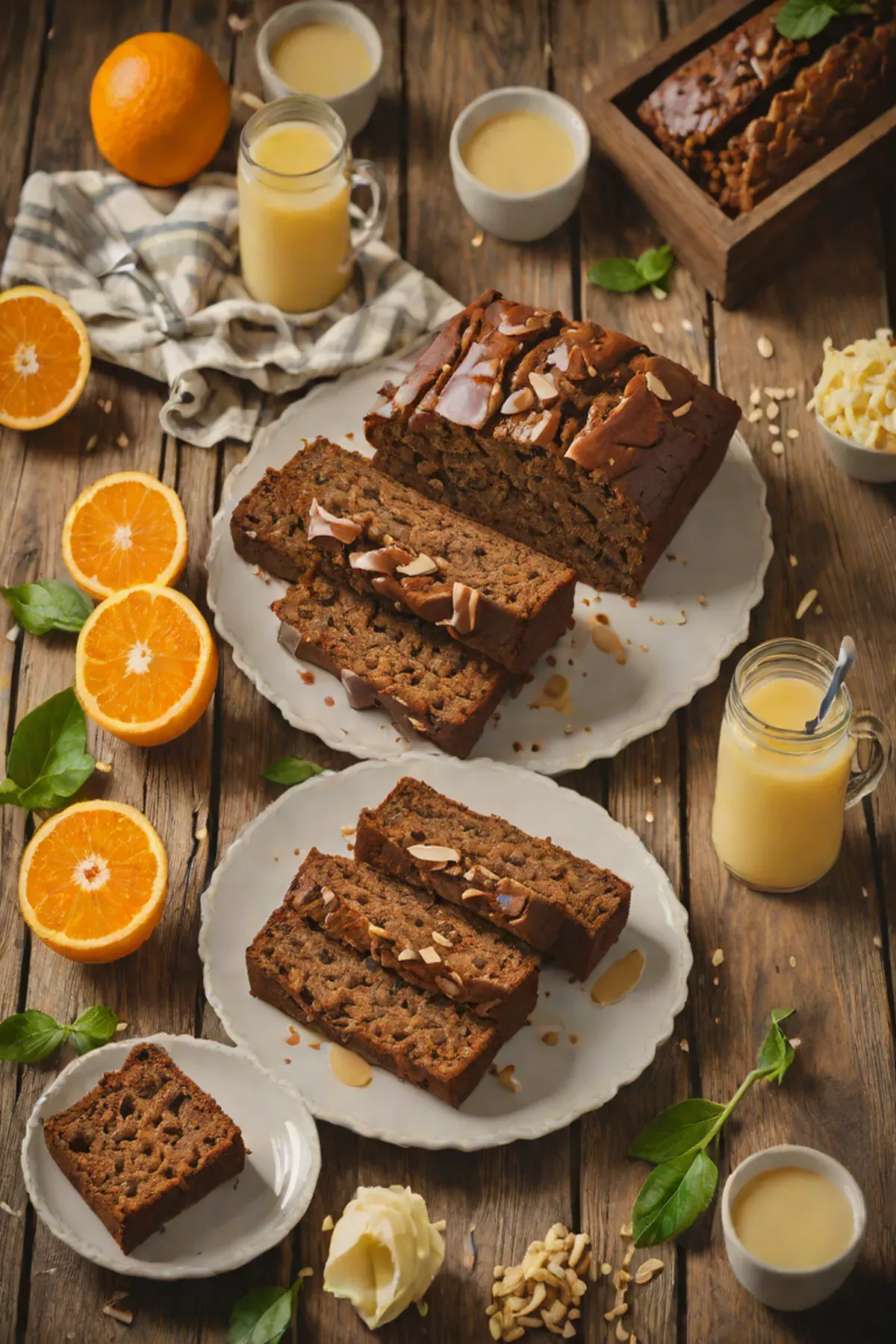 Orange Chocolate Zucchini Bread
