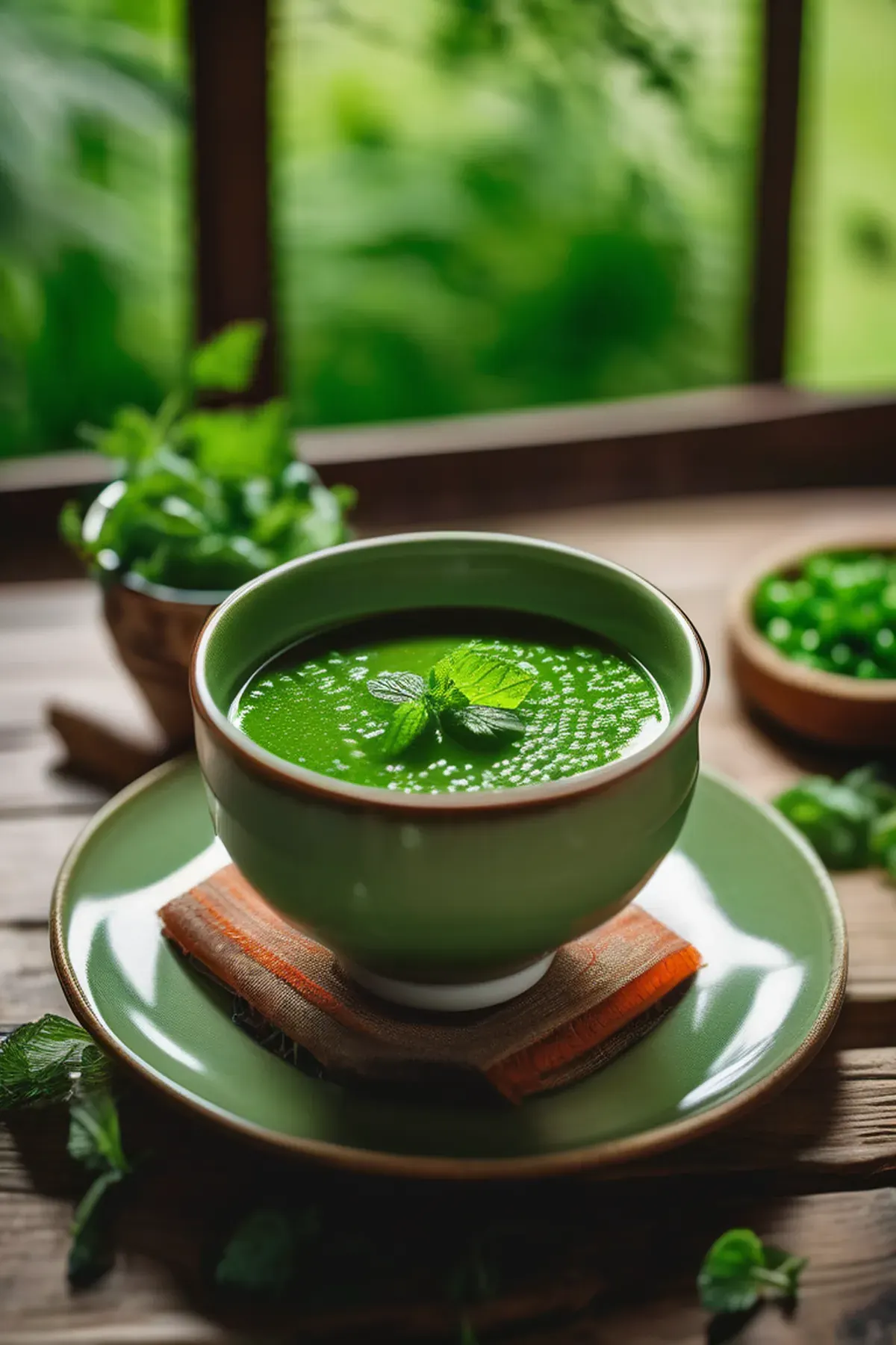 Pea and Mint Broth