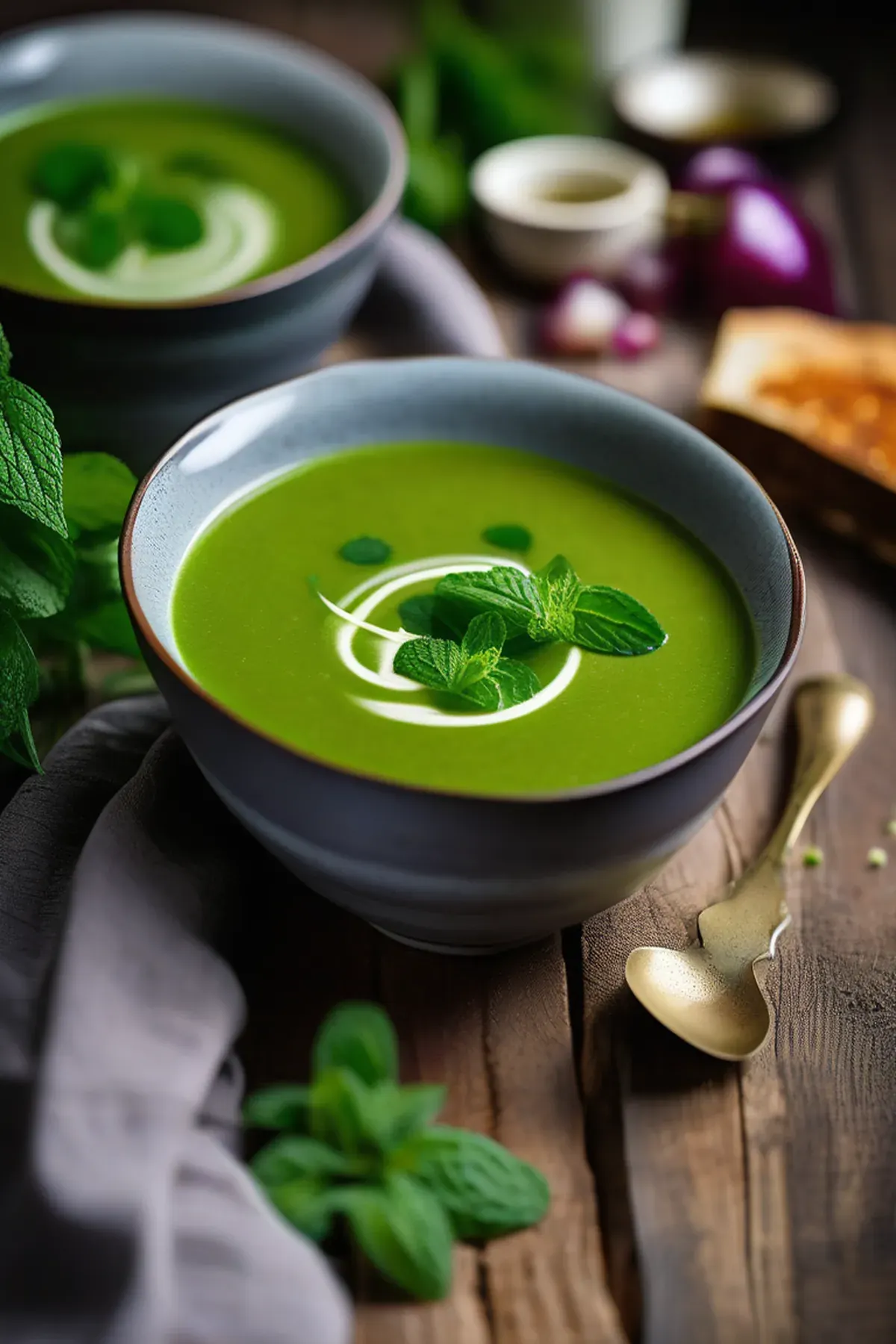 Pea and Mint Potage