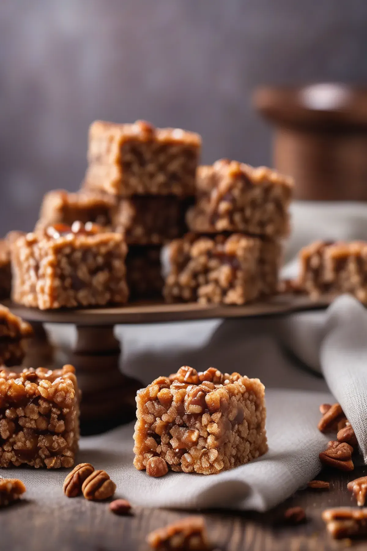 Praline Crispy Treats