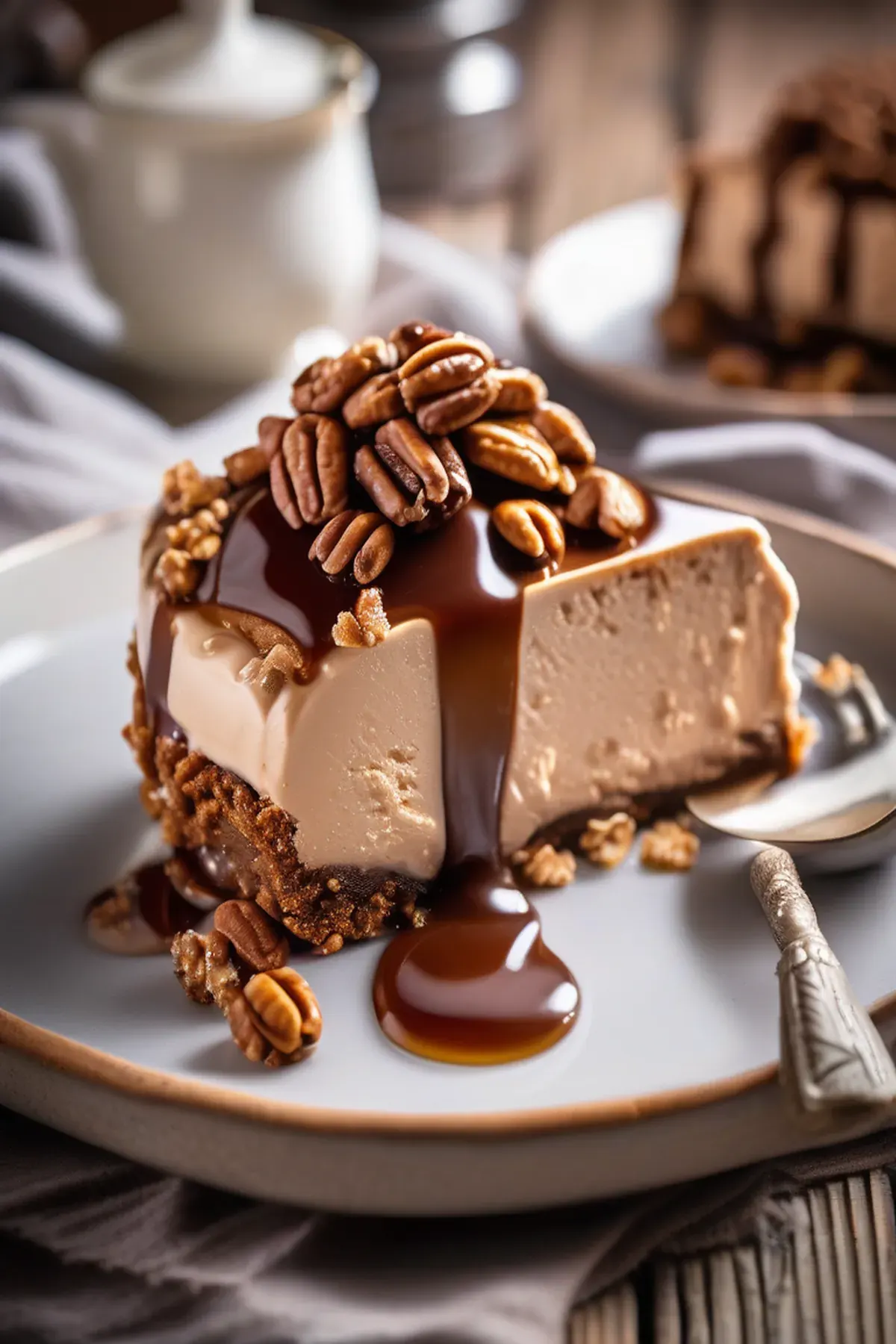 Praline Ice Cream Pie
