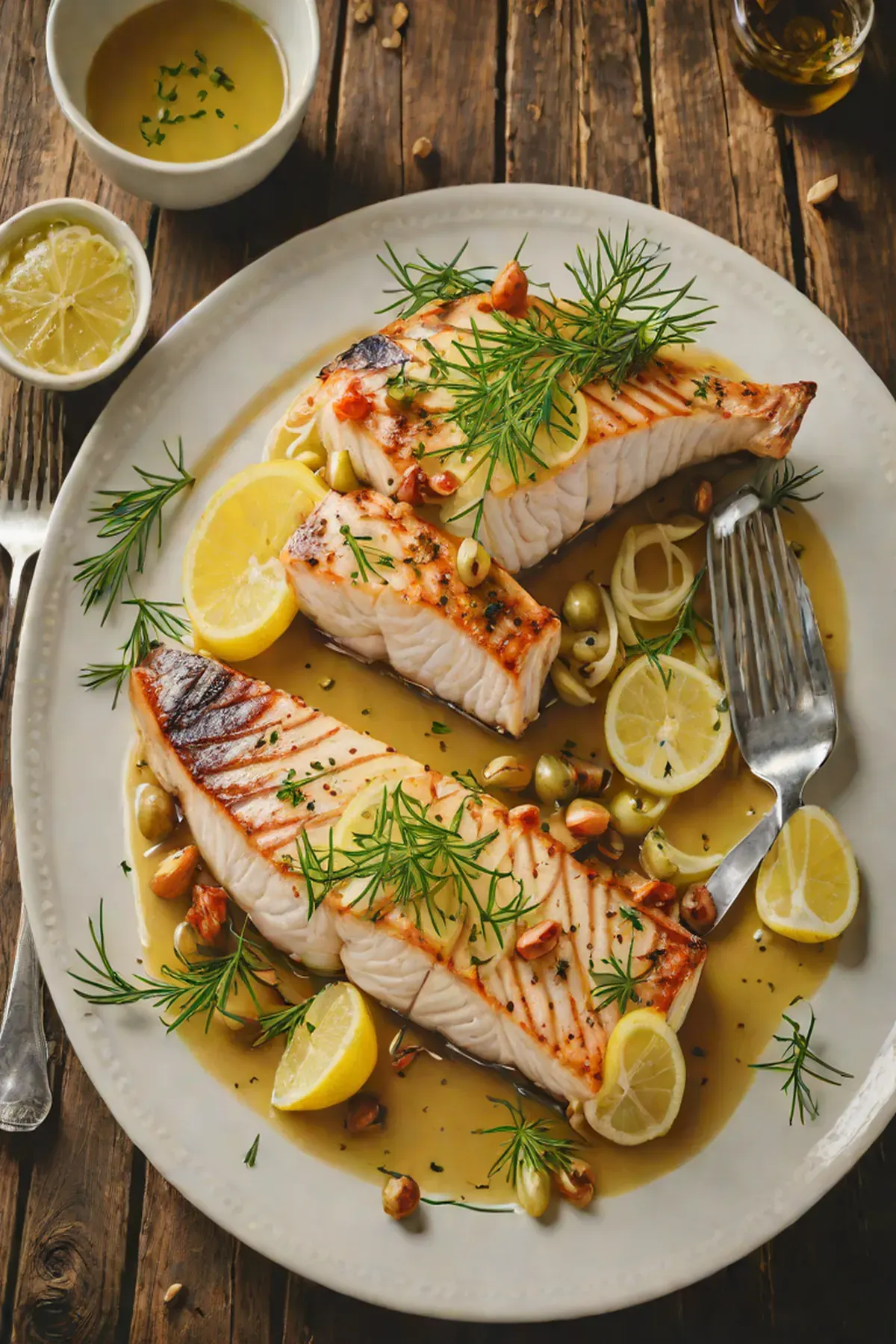 Roasted Swordfish with Fennel